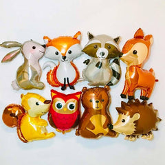 Jumbo Woodland Fox Foil Balloon