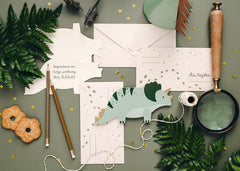 Triceratops Dinosaur Invitations 6pk