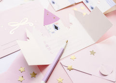 Castle Invitations 6pk