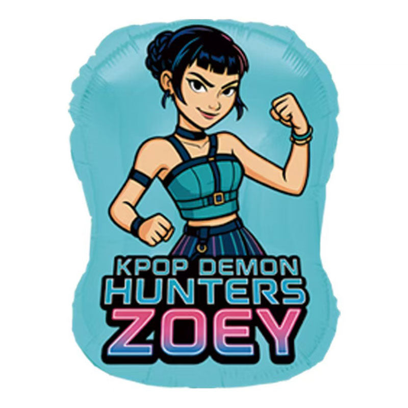 KPop Demon Hunters Zoey Foil Balloon