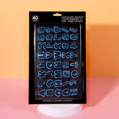 Alphabet & Number Cutter Set 40pk