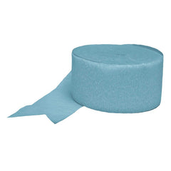 Baby Blue Crepe Streamers