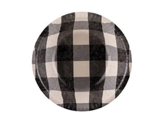 Black Gingham Bowls 6pk
