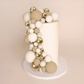 champagne cake ball topper