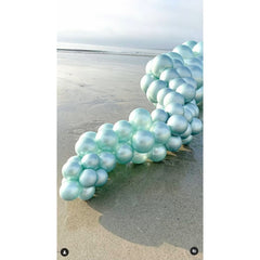 Silk Cool Mint Balloons
