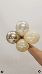 Silk Cream Pearl Balloons