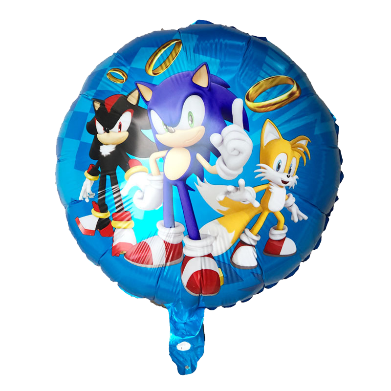 Sonic Round Foil Balloon