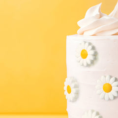 Daisy Icing Decorations 8pk