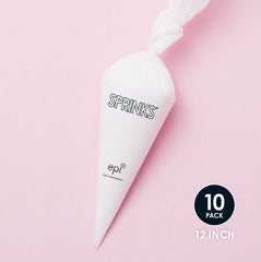 12" Biodegradable Icing Piping Bags 10pk