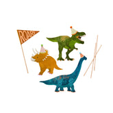 Party Dinosaur Cake Topper Set