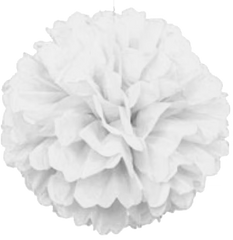 White Pom Pom Puff Ball