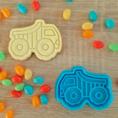 Dump Truck Cookie Cutter & Fondant Stamp