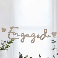 Gold Engaged Banner
