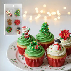 Christmas Sugar Decorations 6pk