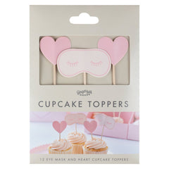Pamper Party Cupcake Toppers 12pk