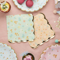 Floral Tea Party Napkins 16pk