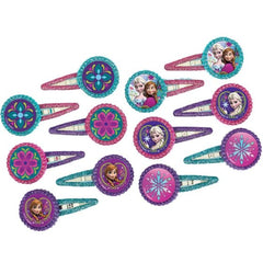 Frozen Hair Clips 12pk