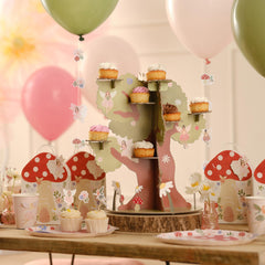 Fairy, Floral & Toadstool Cupcake Toppers 12pk