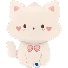 Coquette Cat Foil Balloon