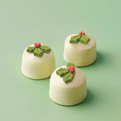 Holly Icing Decorations 8pk