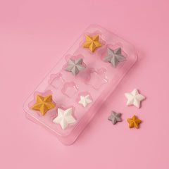 Shimmer Stars Icing Decorations 9pk