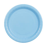 Light Blue Large Plates 6pk