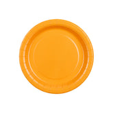 Light Orange Plates 6pk