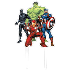 Marvel Avengers Acrylic Cake Topper