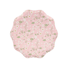 Floral Plates 12pk