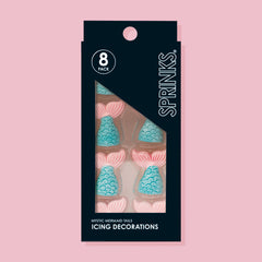 Mermaid Tails Icing Decorations 8pk