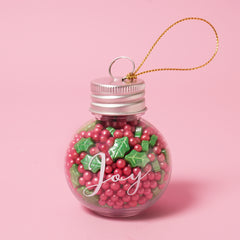 Merry & Bright Sprinkle Orb Decorations