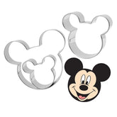 Mickey Mouse Cookie Cutters 3pk