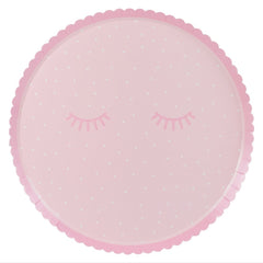 Pamper Party Polka Dot Plates 8pk