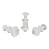 Square Plunger Cutters 3pk