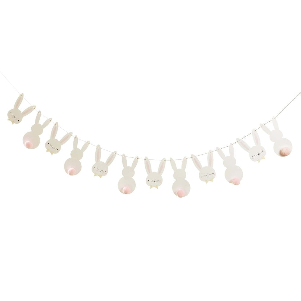 Bunny Pom Pom Garland