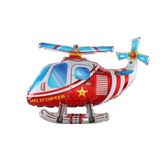 Rescue Helicopter Standing Foil Balloon