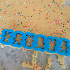 Mini Teddies Multi Cookie Cutter & Stamp