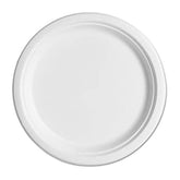 White Sugarcane Plates 10pk