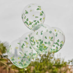 Jungle Confetti Balloon Bundle 5pk