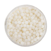 White Cachous Pearl Bead Sprinkles - The Party Room