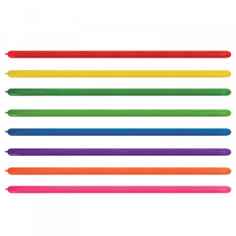 Metallic 260T Modelling Twisting Balloons 50pk - The Party Room