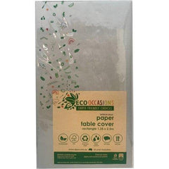 Silver Paper Tablecover - The Party Room