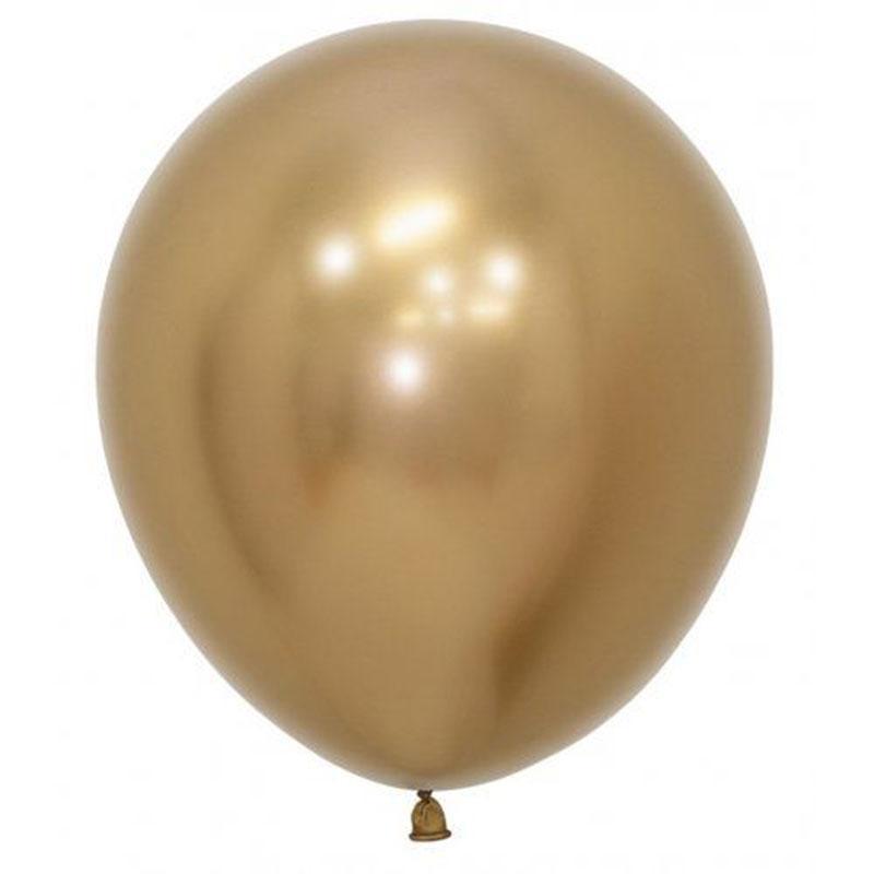 46cm Metallic Gold Balloons - The Party Room