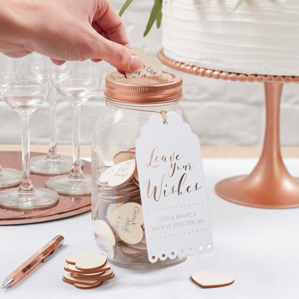 Botanics Wish Jar Wedding Guest Book - The Party Room