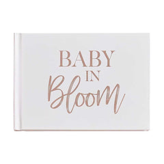 Rose Gold And Blush Baby Shower Guest Book - The Party Room