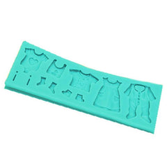 Baby Clothes Silicone Mould - The Party Room