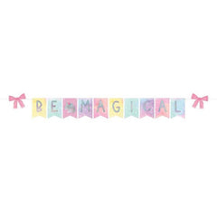 Enchanted Unicorn Be Magical Banner - The Party Room