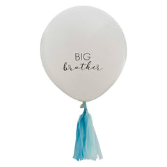 Big Brother Balloon with Blue Tassels - The Party Room