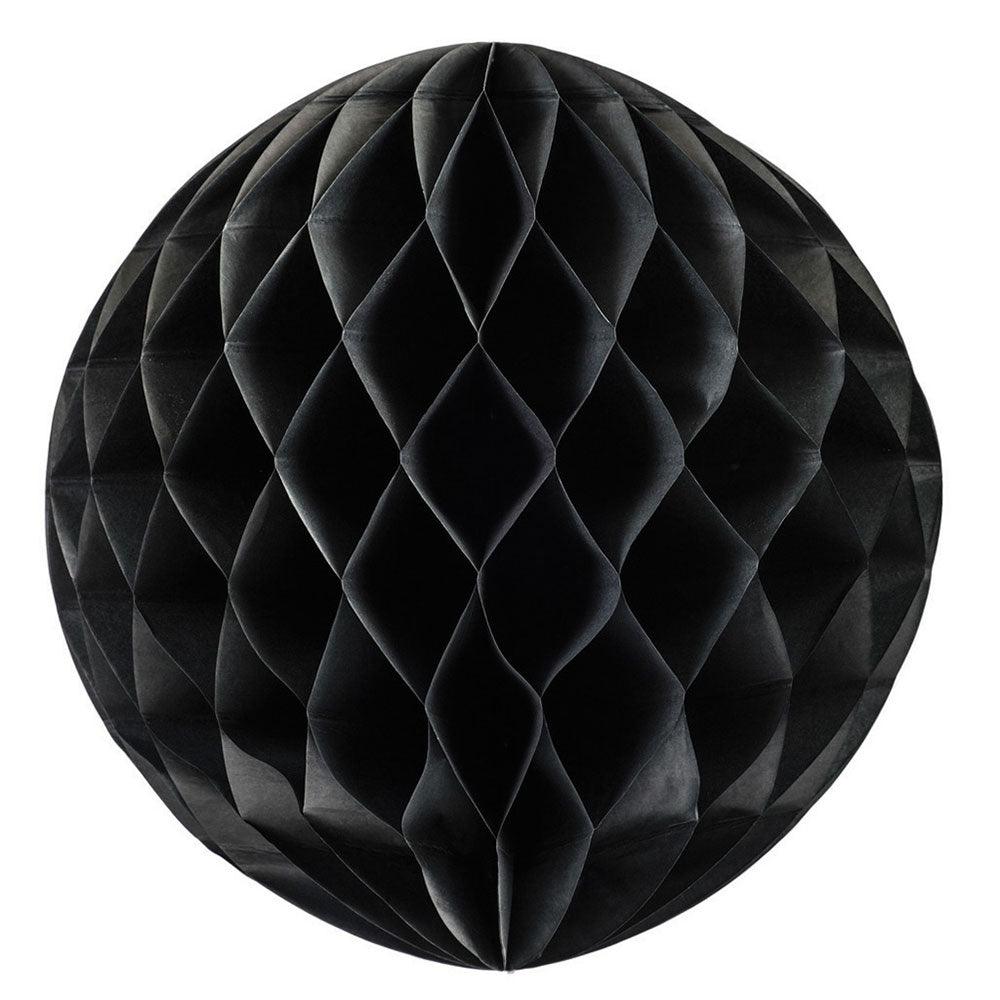 Black Honeycomb Balls 35cm - The Party Room