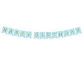 Blue Happy Birthday Banner - The Party Room
